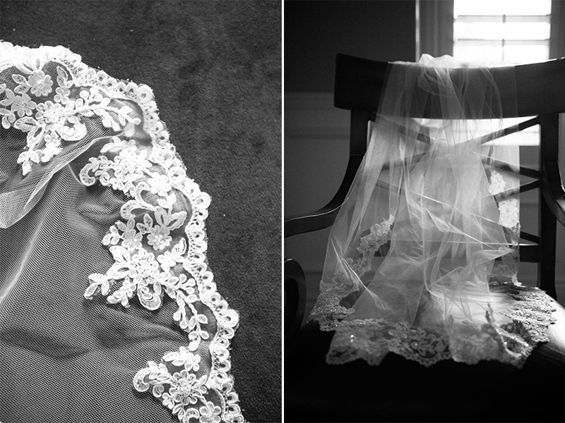 lace wedding veil photos